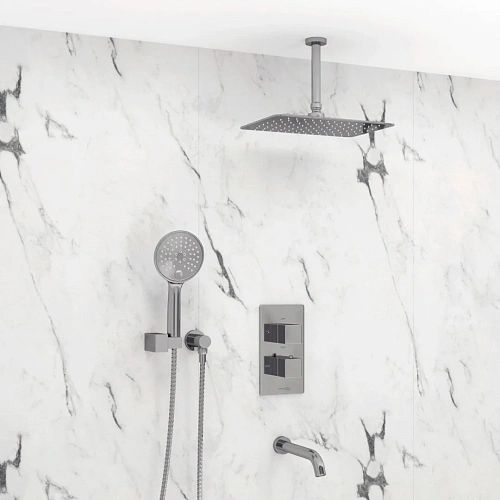 Душевая система WasserKRAFT A171568 Thermo встраиваемая хром Душевая система WasserKRAFT A171568 Thermo встраиваемая хром