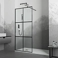 Душевая перегородка RGW Walk In WA-011B 1000 мм 35101100-84 черный Душевая перегородка RGW Walk In WA-011B 1000 мм 35101100-84 черный