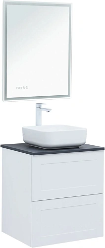 Тумба под раковину Aquanet Терра 60 белый матовый 00313232 подвесная Тумба под раковину Aquanet Терра 60 белый матовый 00313232 подвесная