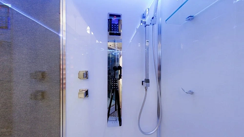 Душевая кабина Timo Premium HELKA (90x120x220) H-515L-T-CH/C стульчик прозрачный Душевая кабина Timo Premium HELKA (90x120x220) H-515L-T-CH/C стульчик прозрачный