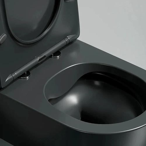 Унитаз подвесной Ceramica Nova MODENA CN6063MDH Темный Антрацит матовый Унитаз подвесной Ceramica Nova MODENA CN6063MDH Темный Антрацит матовый
