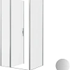 Душевой уголок Allen Brau Priority 100x90 3.31029.BA + 3.31044.BA серебро браш Душевой уголок Allen Brau Priority 100x90 3.31029.BA + 3.31044.BA серебро браш