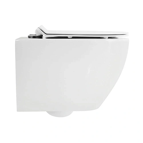 Унитаз подвесной CEZARES STYLUS-TOR CZR-6601-TH-TOR/CZR-2011-SC безободковый с сиденьем Унитаз подвесной CEZARES STYLUS-TOR CZR-6601-TH-TOR/CZR-2011-SC безободковый с сиденьем