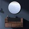 Картинка анонса товара «тумба с раковиной black&amp;white u903.1000-2 blum направляющие, раковина цвет: rose wood (1000x550x512) 903u10002»