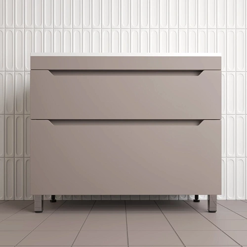 Тумба под раковину Style Line Остин 100 см ЛС-00002402 напольная, тауп темный Тумба под раковину Style Line Остин 100 см ЛС-00002402 напольная, тауп темный