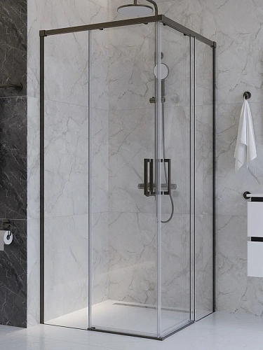 Душевой уголок CEZARES PLANE-A-2-100-C-GM 100x100 см Душевой уголок CEZARES PLANE-A-2-100-C-GM 100x100 см