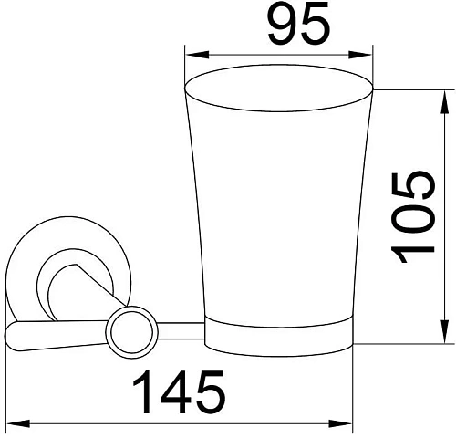 Стакан Boheme Chiaro 10504 Стакан Boheme Chiaro 10504