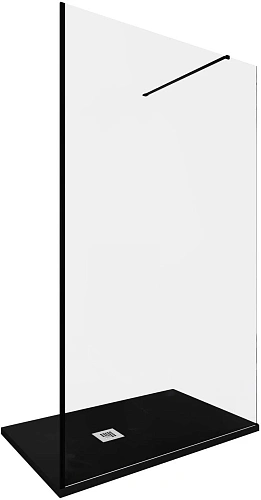 Душевая перегородка Allen Brau Infinity 1 120 3.21021.BBA черный брашированный Душевая перегородка Allen Brau Infinity 1 120 3.21021.BBA черный брашированный