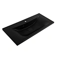 Раковина BelBagno BB1000/445-LV-ART-PR-NERO из искусственного камня Раковина BelBagno BB1000/445-LV-ART-PR-NERO из искусственного камня