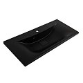 Раковина BelBagno BB1000/445-LV-ART-PR-NERO из искусственного камня Раковина BelBagno BB1000/445-LV-ART-PR-NERO из искусственного камня