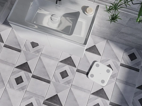 Керамогранит Cersanit Motley пэчворк геометрия серый 29,8x29,8 MO4A094 Керамогранит Cersanit Motley пэчворк геометрия серый 29,8x29,8 MO4A094