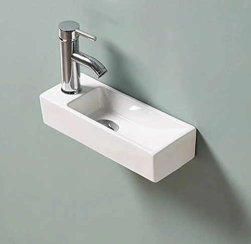 Раковина Gid N9271R 61128R подвесная белая 38x14.5x8 Раковина Gid N9271R 61128R подвесная белая 38x14.5x8