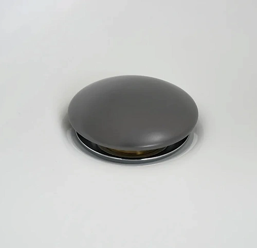 Донный клапан Gid без перелива Dgm100 74408K темно-серый матовый 7x7x10 Донный клапан Gid без перелива Dgm100 74408K темно-серый матовый 7x7x10