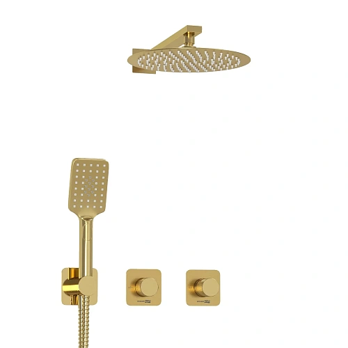 Душевая система WasserKRAFT A8251.306.180.259.285.194.201 встраиваемая золото Душевая система WasserKRAFT A8251.306.180.259.285.194.201 встраиваемая золото