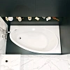 Акриловая ванна Roca Corfu 160x90 асимметричная правая белая 248574000 Акриловая ванна Roca Corfu 160x90 асимметричная правая белая 248574000