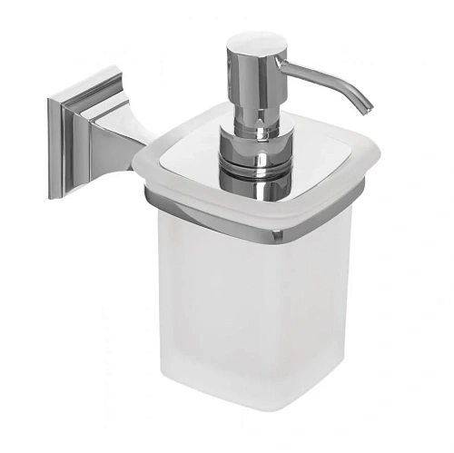 Дозатор жидкого мыла ART&MAX ZOE AM-G-6832-BiZOE подвесной, белый Дозатор жидкого мыла ART&MAX ZOE AM-G-6832-BiZOE подвесной, белый