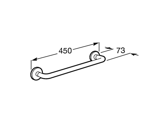Полотенцедержатель Roca Hotels 816728001 Полотенцедержатель Roca Hotels 816728001