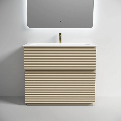 Тумба под раковину SANCOS Folk Floor FL100FCP 995х445х850 капучино, напольная Тумба под раковину SANCOS Folk Floor FL100FCP 995х445х850 капучино, напольная