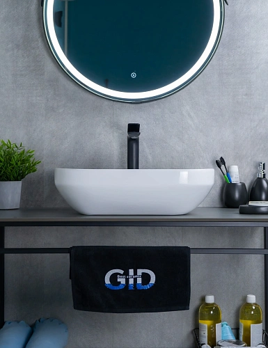 Раковина Gid D1468 51195 накладная белая 50x36x14.5 Раковина Gid D1468 51195 накладная белая 50x36x14.5