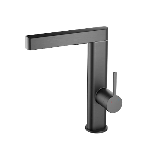 Смеситель для кухни Vincea VKF-22GM, вороненая сталь Смеситель для кухни Vincea VKF-22GM, вороненая сталь