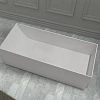 Ванна отдельностоящая ABBER AS9640-1.7 170x72 универсальная, белая матовая, искусственный камень Ванна отдельностоящая ABBER AS9640-1.7 170x72 универсальная, белая матовая, искусственный камень