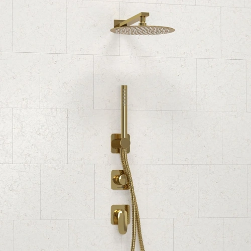 Душевая система WasserKRAFT A2151.277.183.208.280.197.281 встраиваемая золото Душевая система WasserKRAFT A2151.277.183.208.280.197.281 встраиваемая золото