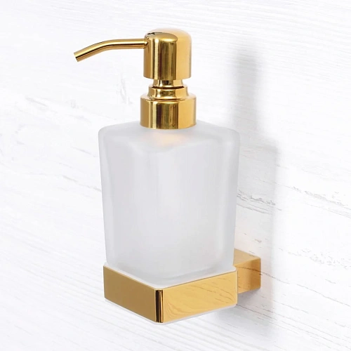 Дозатор жидкого мыла WasserKRAFT Sauer K-7999 золото Дозатор жидкого мыла WasserKRAFT Sauer K-7999 золото