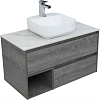 Тумба с раковиной STWORKI Карлстад 90 дуб рошелье, монте тиберио 425499 Тумба с раковиной STWORKI Карлстад 90 дуб рошелье, монте тиберио 425499