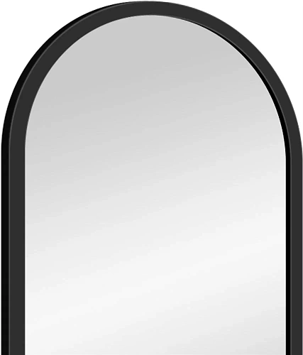 Зеркало DIWO Казань 45 черное, с подсветкой, овальное, в стиле лофт, сенсорное управление 543684 Зеркало DIWO Казань 45 черное, с подсветкой, овальное, в стиле лофт, сенсорное управление 543684