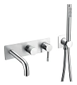 Смеситель для ванны Boheme Uno Chrome 464-3-CR встраиваемый Смеситель для ванны Boheme Uno Chrome 464-3-CR встраиваемый