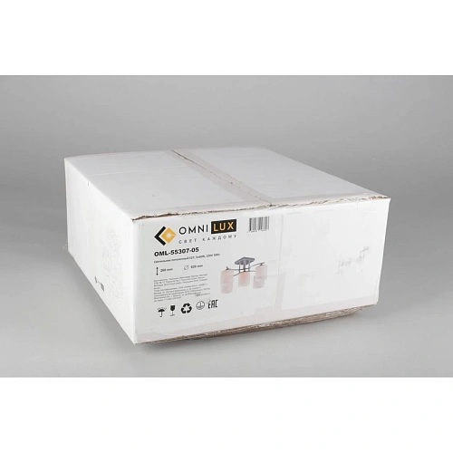 Люстра потолочная Omnilux Pisticci OML-55307-05 Люстра потолочная Omnilux Pisticci OML-55307-05