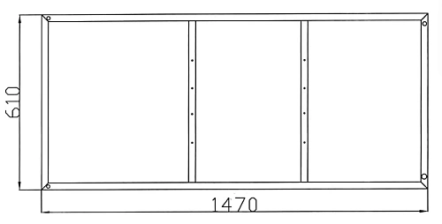 Каркас для ванны Cersanit Nike 160 NEW K-RW-Nike160n Каркас для ванны Cersanit Nike 160 NEW K-RW-Nike160n