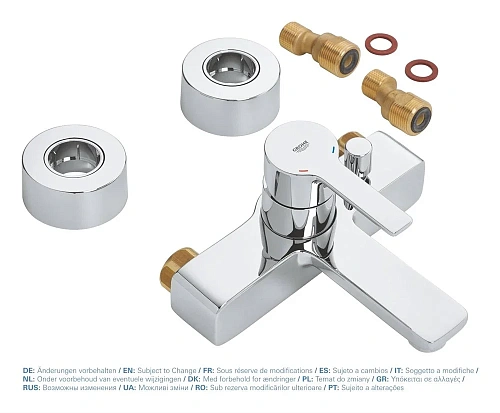 Смеситель для ванны GROHE Lineare, DN 15, хром (33849001) Смеситель для ванны GROHE Lineare, DN 15, хром (33849001)