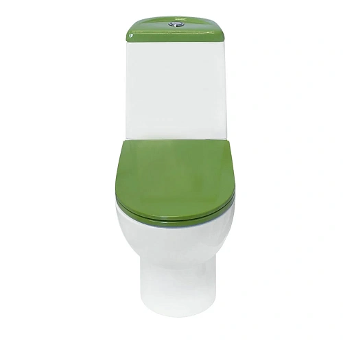 Унитаз напольный Sanita Luxe Best Color Green BSTSLCC09130522 компакт с сиденьем Soft Close Унитаз напольный Sanita Luxe Best Color Green BSTSLCC09130522 компакт с сиденьем Soft Close