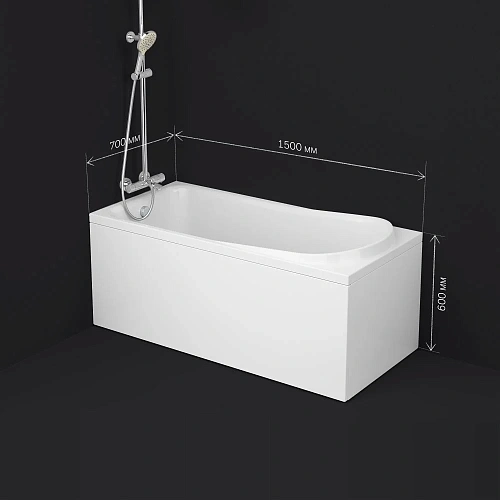 Акриловая ванна AM.PM Like W80A-150-070W-A A0 150х70 см Акриловая ванна AM.PM Like W80A-150-070W-A A0 150х70 см