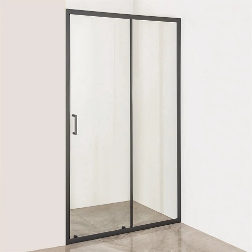 Душевая дверь DIWO Смоленск 120 см, профиль черный 556270 Душевая дверь DIWO Смоленск 120 см, профиль черный 556270