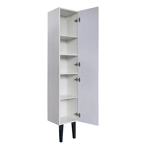 Шкаф-пенал Comforty Империя-35 00-00014791 белый глянец Шкаф-пенал Comforty Империя-35 00-00014791 белый глянец