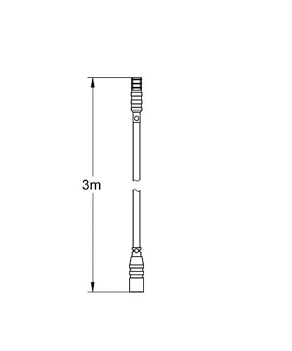 Соединительный провод GROHE (65815000) Соединительный провод GROHE (65815000)