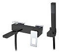 Смеситель для ванны Boheme BlackChrome 143-BCR с душем Смеситель для ванны Boheme BlackChrome 143-BCR с душем