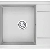 Кухонная мойка Granula 6002, АРКТИК (БЕЛЫЙ), кварц 600х500 Кухонная мойка Granula 6002, АРКТИК (БЕЛЫЙ), кварц 600х500