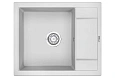 Кухонная мойка Granula 6002, АРКТИК (БЕЛЫЙ), кварц 600х500 Кухонная мойка Granula 6002, АРКТИК (БЕЛЫЙ), кварц 600х500