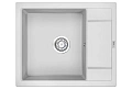 Кухонная мойка Granula 6002, АРКТИК (БЕЛЫЙ), кварц 600х500 Кухонная мойка Granula 6002, АРКТИК (БЕЛЫЙ), кварц 600х500