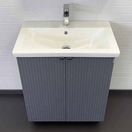 Тумба с раковиной Comforty Лима-70 00-00013686 антрацит раковина Como 70 Тумба с раковиной Comforty Лима-70 00-00013686 антрацит раковина Como 70