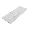 Раковина CEZARES CZR-8095-120-L белый 1210x460 керамика Раковина CEZARES CZR-8095-120-L белый 1210x460 керамика