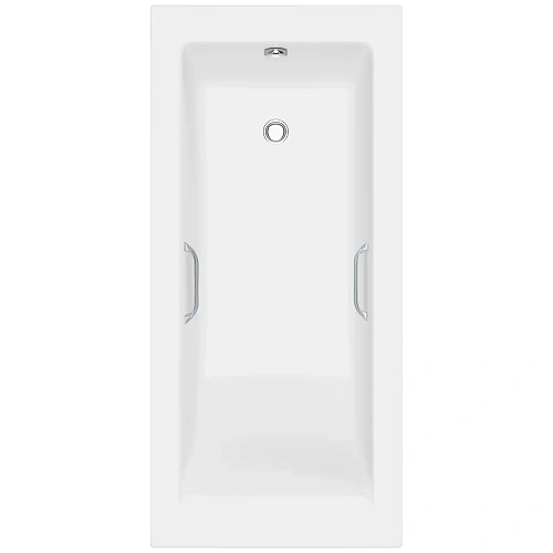 Ванна из искусственного камня Delice Diapason 175х70 DLR330063R-G глянцевая с ручками хром Ванна из искусственного камня Delice Diapason 175х70 DLR330063R-G глянцевая с ручками хром