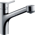 Смеситель для кухни Hansgrohe Talis M52 170, для водонагревателей открытого типа, с вытяжным душем, 32842000. Смеситель для кухни Hansgrohe Talis M52 170, для водонагревателей открытого типа, с вытяжным душем, 32842000.