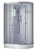 Картинка анонса товара «душевая кабина timo standart т-5502 l г/м 120x85x220, хромотерапия, турецкая баня хамам, стульчик прозрачный»