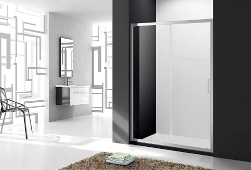 Душевая дверь CEZARES MOLVENO-BF-1-120-C-Cr-IV 120см стекло прозрачное, профиль хром Душевая дверь CEZARES MOLVENO-BF-1-120-C-Cr-IV 120см стекло прозрачное, профиль хром