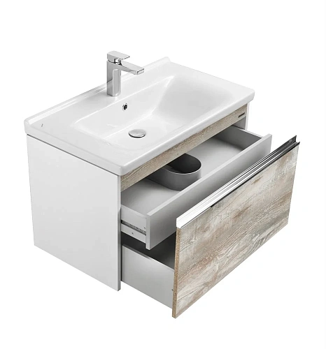 Тумба под раковину Aquaton Капри 80 бетон пайн 1A230201KPDA0 Тумба под раковину Aquaton Капри 80 бетон пайн 1A230201KPDA0