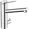 Смеситель для кухни Hansgrohe Zesis M33 200, с поворотным изливом, с запорным вентилем 74807000, хро Смеситель для кухни Hansgrohe Zesis M33 200, с поворотным изливом, с запорным вентилем 74807000, хро